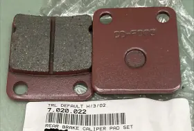 7.020.022 TRAILMASTER Go Kart Rear Brake Pads