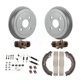 827098568775 TRANSIT AUTO Rear Coated Brake Drum Shoes Spring