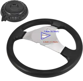 711181048315 TRKIMAL Steering Wheel Cap Go Kart Dune Buggy #2
