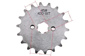760701301713 TRKIMAL Front Sprocket Pi #2