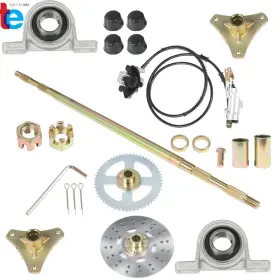 TR33606 TURITRADE Go Kart Rear Axle Brake Master Cylinder Hub