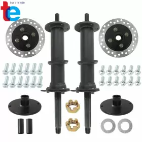 TR70868 TURITRADE Differential Rear Axle Go Kart Stud Hub Kit #2
