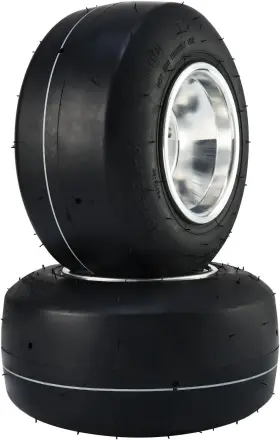 445017336392 TYMMC Go Kart Tires Rims Wheels Front