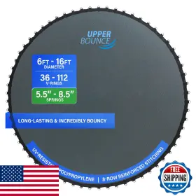 B003WGUEEG UPPER BOUNCE Round Trampoline Mat Rings Springs