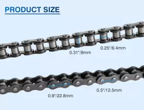 420-CHIAN VAUTOPARTS Belleone Chain Standard Roller Link #3