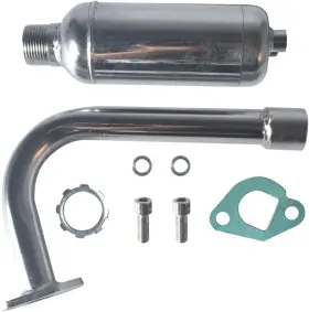 705353620461 VCUJSUC Exhaust Muffler Go Kart Mini Colema 705353620461 VCUJSUC Exhaust Muffler Go Kart Mini Colema