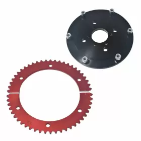753715685108 VCUJSUC Sprocket Adapter Mini Split Go Kartblack