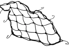 RA-0022 VELO ORANGE Bungee Cord Cargo Net