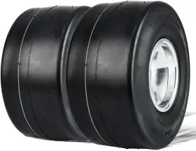 6.00-5 VEVOR Go Kart Tires Rims Rear Wheels Stud Bolt Hole Tl