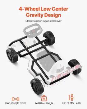 197988087380 VEVOR Electric Go Kart Drift Kids Motor