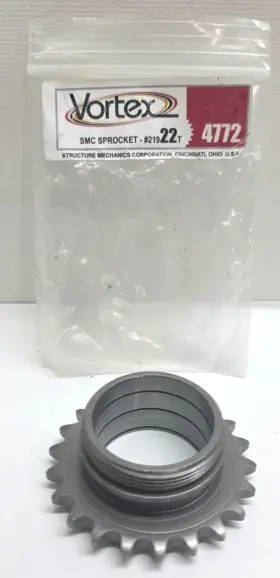 4772 VORTEX Smc Clutch Drive Sprocket Pitch Go Kart 4772 VORTEX Smc Clutch Drive Sprocket Pitch Go Kart