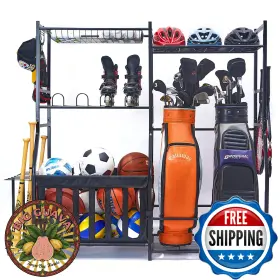 B0BSXRQ8ZW WALMANN Garage Sports Organizer Bag Storage Ball
