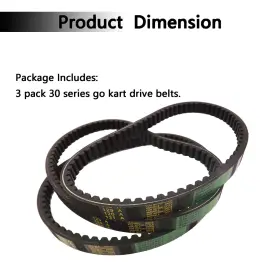 903036872426 WALTYOTUR Drive Belt Go Kart Torque Conver #2