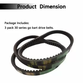 903036909252 WALTYOTUR Drive Belt Go Kart Torque Conver #2 903036909252 WALTYOTUR Drive Belt Go Kart Torque Conver #2