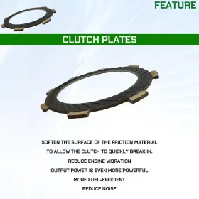 768771496520 WEICHENGXIN Clutch Springs Gasket Chf Dhf Kit Z1 #2
