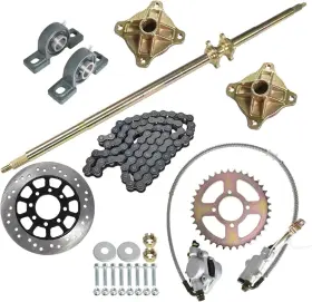 B0BJPG9D7L WFLNHB Go Kart Rear Axle Kit