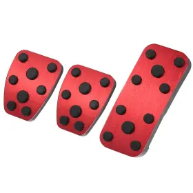 A22032500UX0293 X-AUTOHAUX Anti Slip Alloy Car Pedal Gas Pads