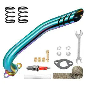 XK-EP01-RW XIKOBY Mini Exhaust Pipe Header Kit Predator