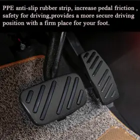 673834337156 XITER Drill Anti Slip Gas Brake Pads Pedal Cover #3