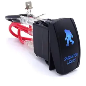 767421004221 XJMOTO Rocker Toggle Switch Sasquatch Light