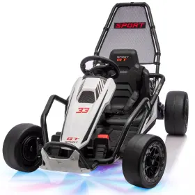 445040058049 XUANLUR Kids Drift Go Kart Dual Motor Mph Eva