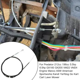 YO-03CABLE-75 YOXUFA Go Kart Throttle Cable Kit VM22 VM24 #3