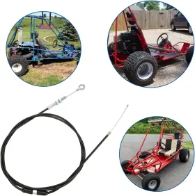 YO-04CABLE-75 YOXUFA Go Kart Throttle Cable Engine Kit #3