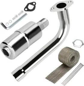 YO-EXH05-CT200 YOXUFA Mini Exhaust Pipe Muffler Cl Predator