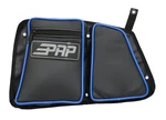 Prp Seats Rear Driver Side Blue Vinyl Door Bag W/ Knee Pad For Polaris Rzr. Fixed Price $74.17.