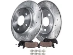 For 2006-2012 Ford Fusion Brake Pad And Rotor Kit Rear Detroit Axle 43953zxmt. Fixed Price $89.75.