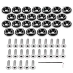 Stetion 25 Pcs Fender Bumper Washer Bolt 6061 T6 Grade M6x20mm Cnc Finishing Was. Fixed Price $19.32.