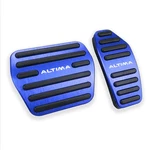 Lexley 2pcs Anti-slip Aluminum Brake Gas Pedal Pads,auto No Drilling Blue. Fixed Price $39.18.
