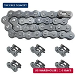Holato #420 Drive Chain 32 Link + Master For Coleman Powersports 196cc 6.5. Fixed Price $16.29.