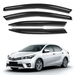 Kyx Rain Guards For Car Windows Outside Mount Window Visors Fit. Fixed Price $123.68.