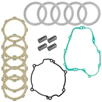 Clutch Plates W/ Springs Gaskets Kit For Kawasaki Kx80 Kx85 Kx100 Kx112 1998-24. Fixed Price $49.98.