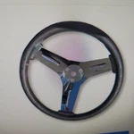 Racing Go Kart Azusa 12" Steering Wheel Neoprene Competion Vintage Economy Resto. Fixed Price $59.99.