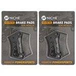 Niche Semi-metallic Brake Pad Set For Polaris Outlaw Rzr 900 2203318. Fixed Price $17.95.