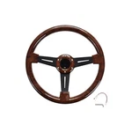 14" Classic Wood Grain Steering Wheel Riveted Light Grip, Universal Auto.... Fixed Price $68.80.