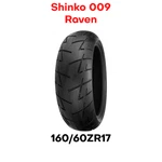 New Shinko 009 Raven Motorcycle Tire Rear 160/60-17 17" 160 60 Zr 17. Fixed Price $125.95.