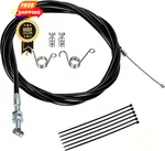 Ciloyu 75" Universal Go Kart Throttle Cable Straight 82 Inches, Undefined. Fixed Price $17.98.
