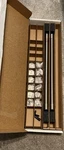 Ge Cafe Range Stove Oven Handle & Knob Kit Cxfcghkpmfb Brushed Stainless. Fixed Price $250.00.