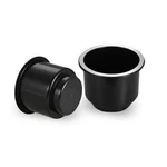 Ntnev 2pcs Insert Car Cup Holder, Recessed Drop In Plastic Drink Black. Fixed Price $22.31.