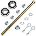 Ciloyu 14mm 325mm Mini Bike Rear Wheel Axle Nut Kit + Axle, Gold. Fixed Price $29.16.