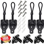 Lihopefe Bungee Kit End Cap 2 Set Black Roller Blind Sunshade Parts. Fixed Price $20.00.