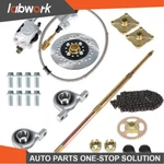 Labwork 32" Go Kart Atv Rear Axle Kit Shaft+hub+chain+brake Master Cylinder. Fixed Price $77.12.