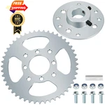 Grehua Go Kart 40/41/420 Chain 1" Bore 1/4" Keyway, Silver+chain Sprocket. Fixed Price $59.99.
