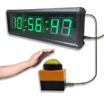 Ledgital Countdown Timer Clock W/ Tap Button, Large Display, Count Up/down Stopw. Fixed Price $81.82.