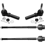 Detroit Axle Front 4pc Tie Rods For Chevy, Buick, Pontiac, Olds Outer & Inner. Fixed Price $64.95.