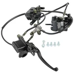 Hydraulic Twin Front Brake Caliper Assembly For 4 Wheeler Mower Tractor Go Karts. Fixed Price $73.74.