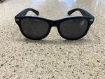 Polarspex Polarized Sunglasses For Men Women Uv Matte Black Smoke 46-15-125. Fixed Price $6.50.
